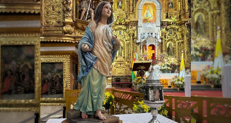 Imagem de Maria de Nazaré e relíquia da Terra Santa peregrinam pela Bolívia 2 Episcopado peruano apresenta oracao oficial pela visita do Papa Leao XIV ao pais