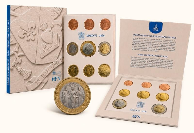 Imagem papal volta às moedas do Vaticano após nove anos de ausência 2 Imagem papal volta as moedas do Vaticano apos nove anos de ausencia 1