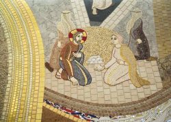Leão XIV proibiu mosaicos de Rupnik na publicidade do Vaticano 2 mosaico rupnik