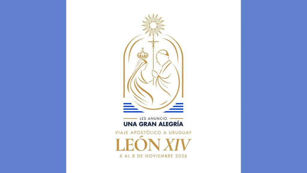 Divulgados os logotipos e lemas da viagem de Leão XIV ao Uruguai, Argentina e Peru 3 Logotipo da viagem de Leao XIV ao Uruguai