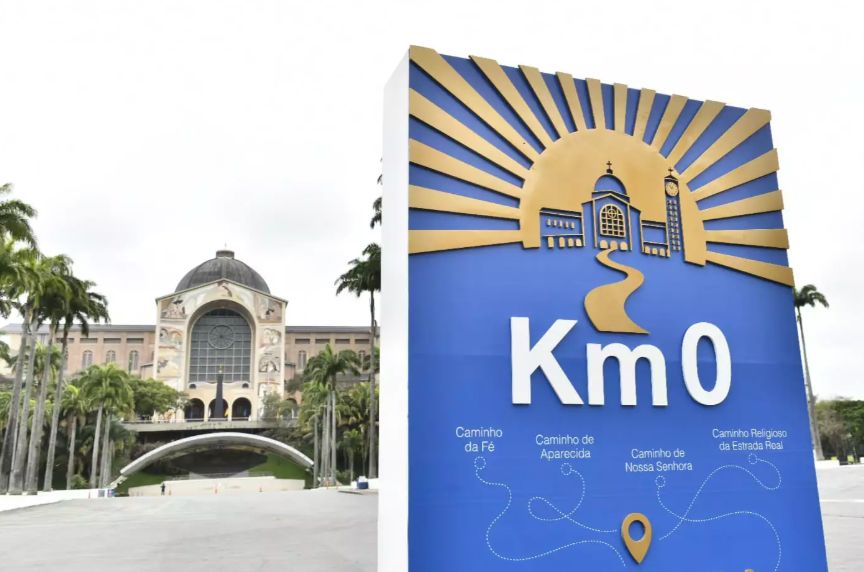 Santuário Nacional de Aparecida inaugura marco zero para peregrinos 3 Santuario Nacional de Aparecida inaugura marco zero para peregrinos 2
