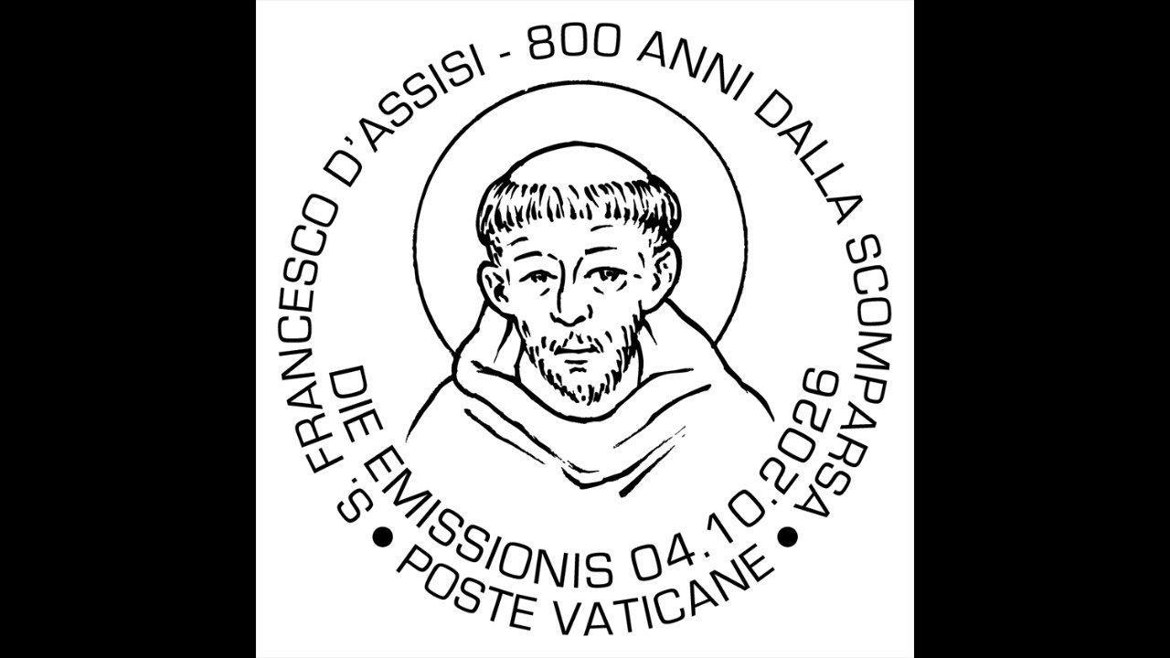 Vaticano lança selo comemorativo pelos 800 anos da morte de São Francisco de Assis 3 Vaticano lanca selo comemorativo pelos 800 anos da morte de Sao Francisco de Assis 2