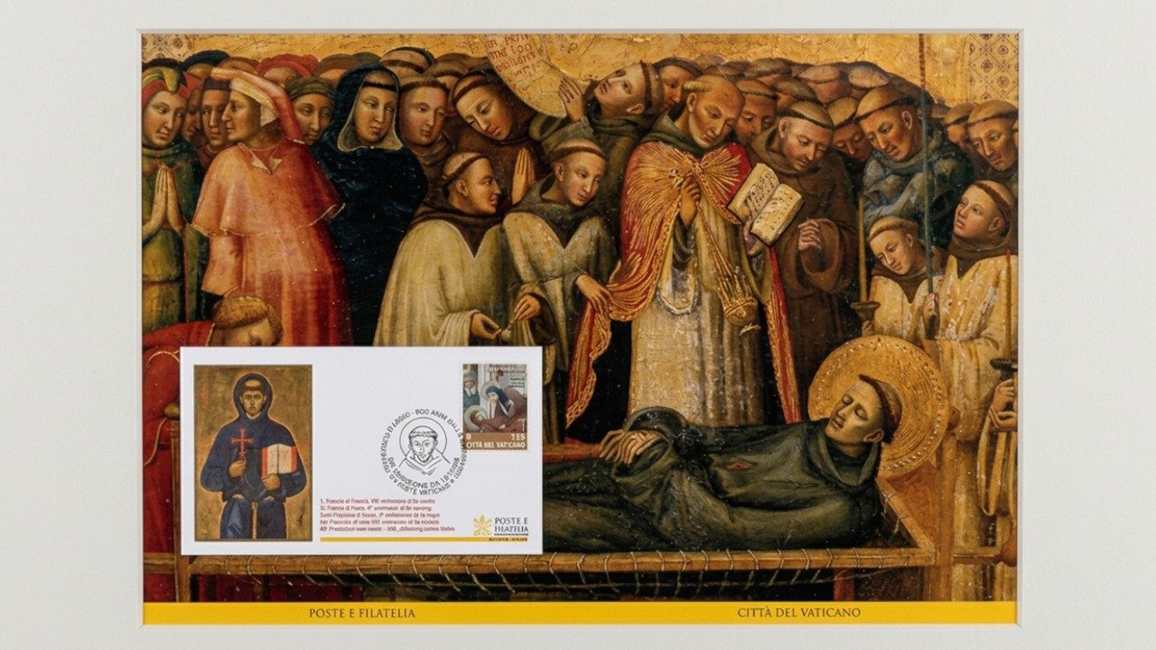 Vaticano lança selo comemorativo pelos 800 anos da morte de São Francisco de Assis 6 Vaticano lanca selo comemorativo pelos 800 anos da morte de Sao Francisco de Assis 5